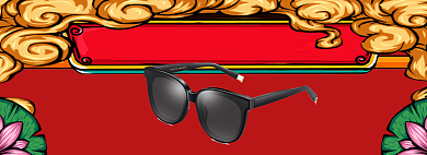 国潮当道淘宝banner背景