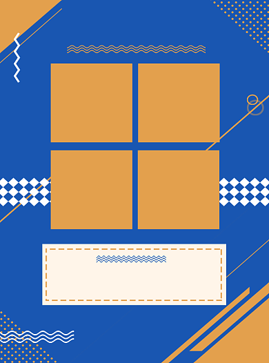 会员招募宣传单背景