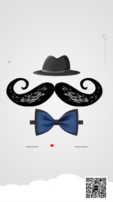 创意感恩父亲节海报背景