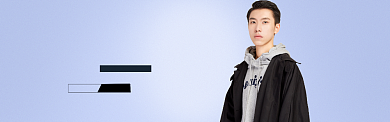 简约服装促销banner背景