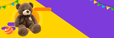可爱萌宠玩具淘宝banner背景
