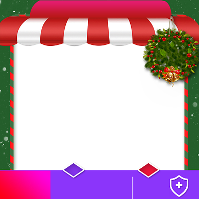 创意圣诞节商品促销主图图标背景