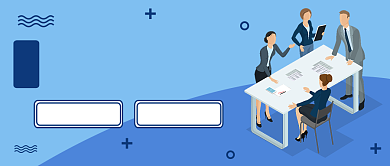 商务贸易知识公众号首图背景