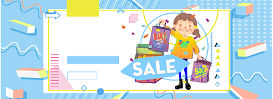 天猫粉丝节折扣专场淘宝banner背景