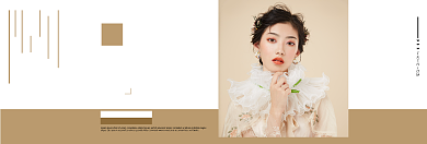 简约大气时尚女装淘宝banner背景