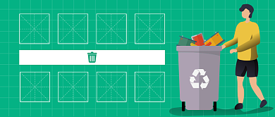 垃圾分类公众号首图背景