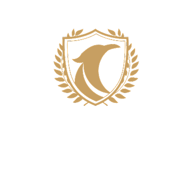 金色企业logo设计背景