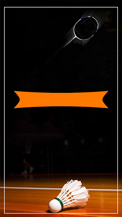 羽毛球运动手机海报背景