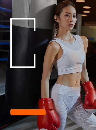 时尚创意运动健身广告印刷海报背景