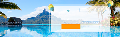 夏季旅游爱情海促销图淘宝banner背景