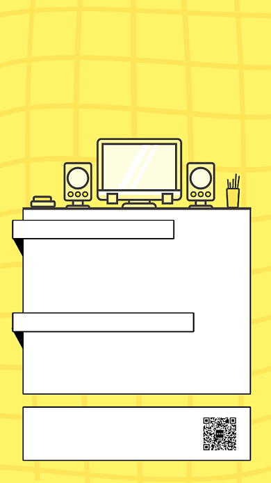 创意插画视频剪辑训练营招生手机海报背景