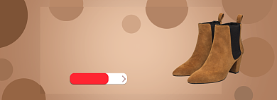 冬季女鞋上新淘宝banner背景