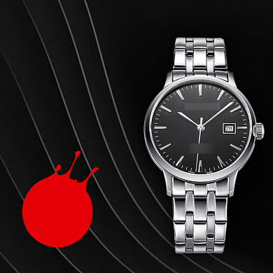 白领商务腕表淘宝直通车图片背景