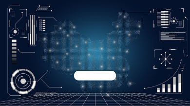 5G时代手机横板海报背景