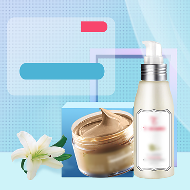 护肤品补水夏季促销活动电商淘宝主图背景