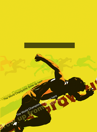 企业文化努力海报背景