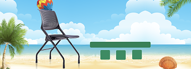 天猫渔具钓椅优惠促销活动淘宝banner背景