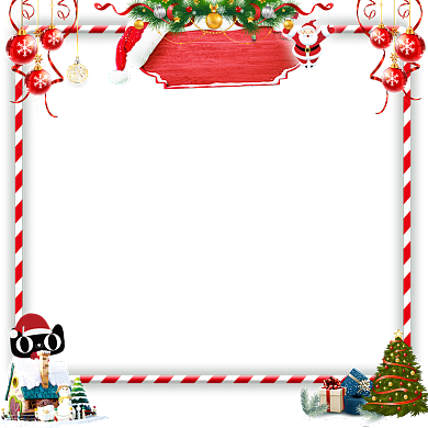 红色调圣诞节促销主图图标背景