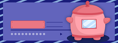 生活厨电电商淘宝banner图背景