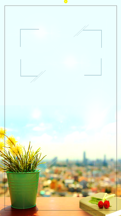 简约风读书片刻海报背景