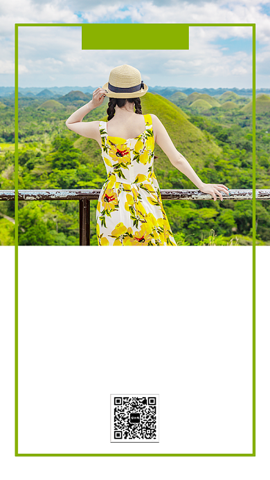 时尚清新日签海报背景