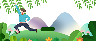 卡通平面国庆旅游广告微信公众号素材图片背景