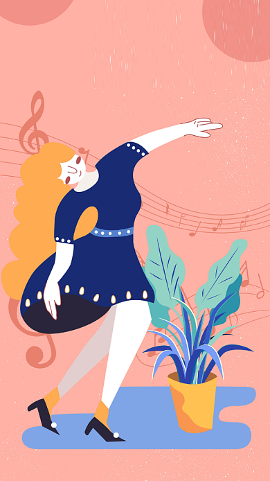 舞蹈培训宣传海报背景