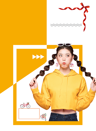 简约秋季上新秋装促销海报背景