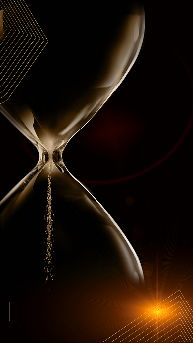 黑金风时间效率企业文化海报背景