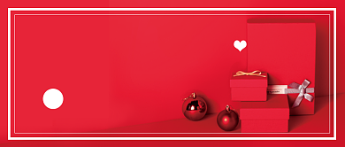 红色简约七夕节微信封面微信公众号素材图片背景