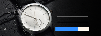 情人节气质优雅男表淘宝banner背景