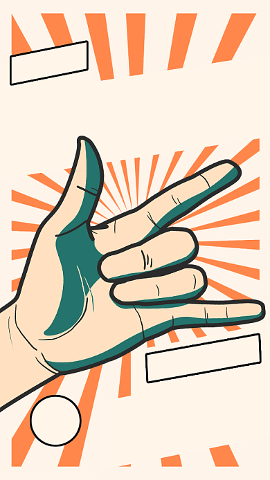 创意黑色星期五促销手机海报背景