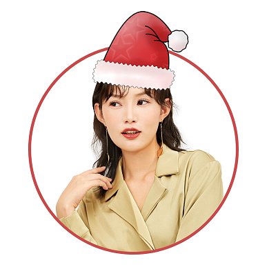 圣诞节圣诞帽微信朋友圈头像微信头像背景