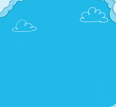 蓝色暑假狂暑季解暑朋友圈封面背景