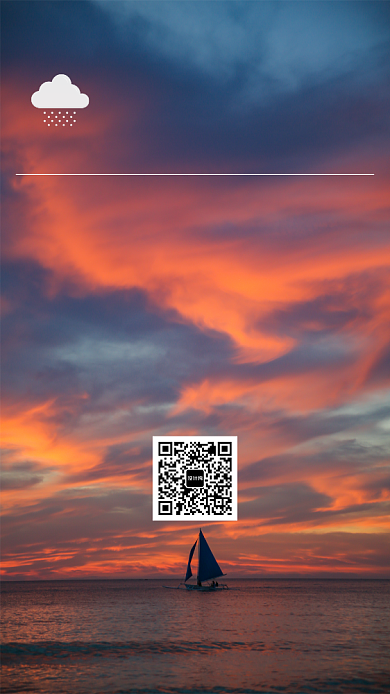 行政关怀唯美清新天气预播啊手机海报背景