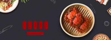 天猫土特产大闸蟹阳澄湖优惠活动淘宝banner背景