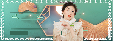 2019新款潮流女装专场淘宝banner背景