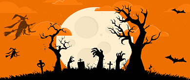 万圣节鬼混指南公众号首图背景