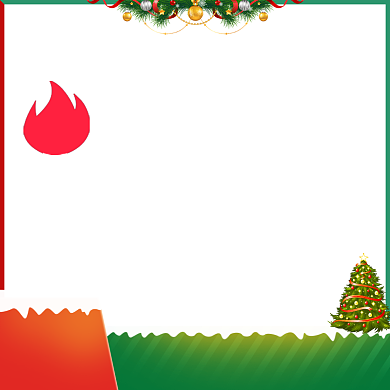 圣诞节领券立减绿色主图背景