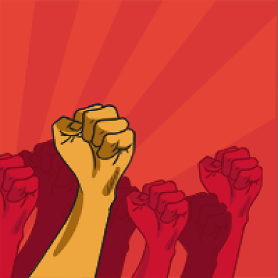 大气磅礴招聘启示通知背景