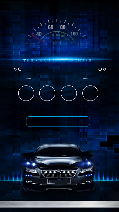 汽车分期购手机海报背景