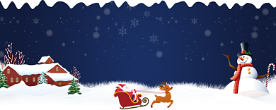 圣诞节卡通60元优惠券背景