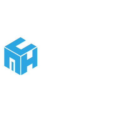 蓝色字母大气科技技术logo背景