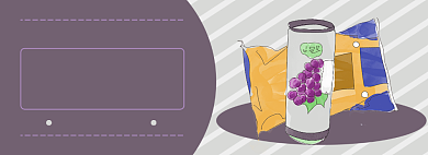 零食电商淘宝banner图背景