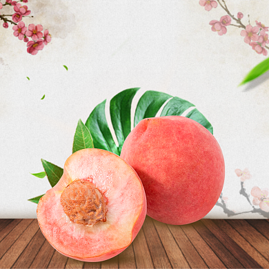 水蜜桃直通车背景