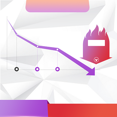 紫色红色图表型通用双十二促销直通车背景