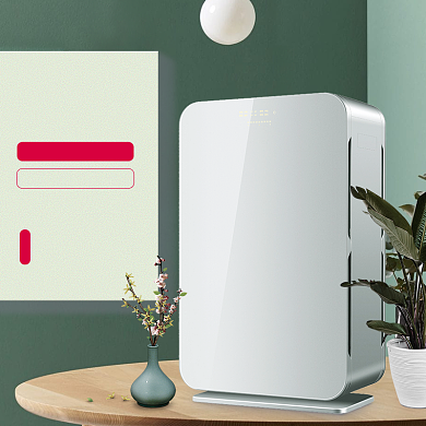 360°强效净化器淘宝直通车图片背景