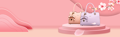 创意新春包包新品淘宝banner背景