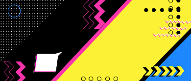 创意几何线条公众号首图背景