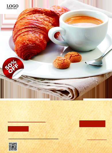 健康营养早餐宣传广告海报背景